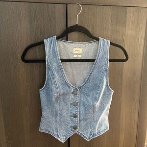 ARITZIA WILFRED FREE Denim Vest